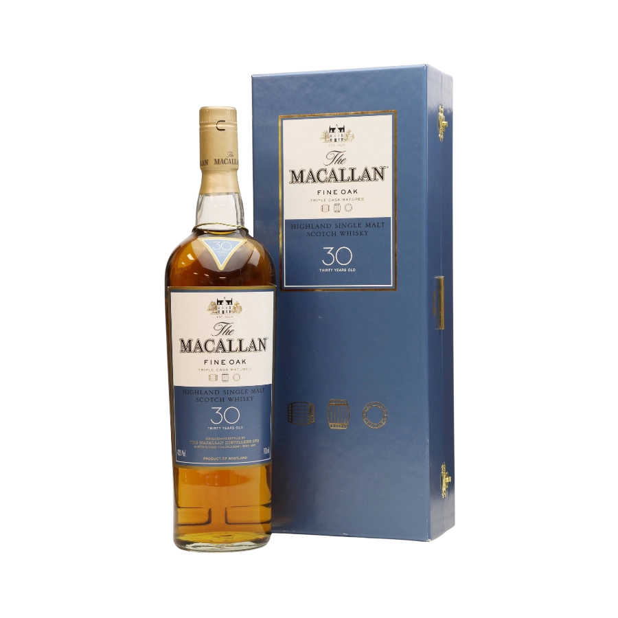 Rượu Whisky Macallan 30 Year Old Fine Oak Triple Cask Matured